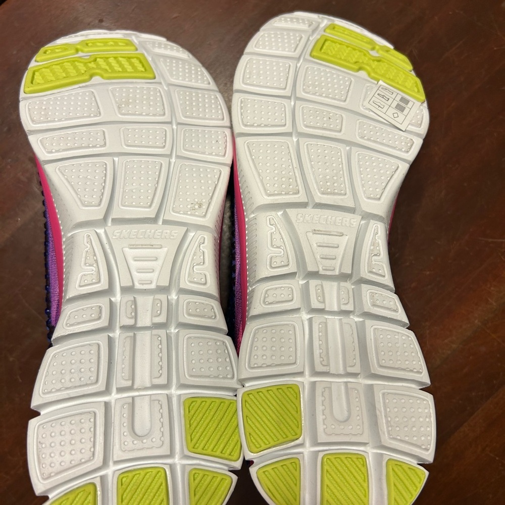 Skechers Rainbow Sparkle Sneakers - Picture 6 of 6
